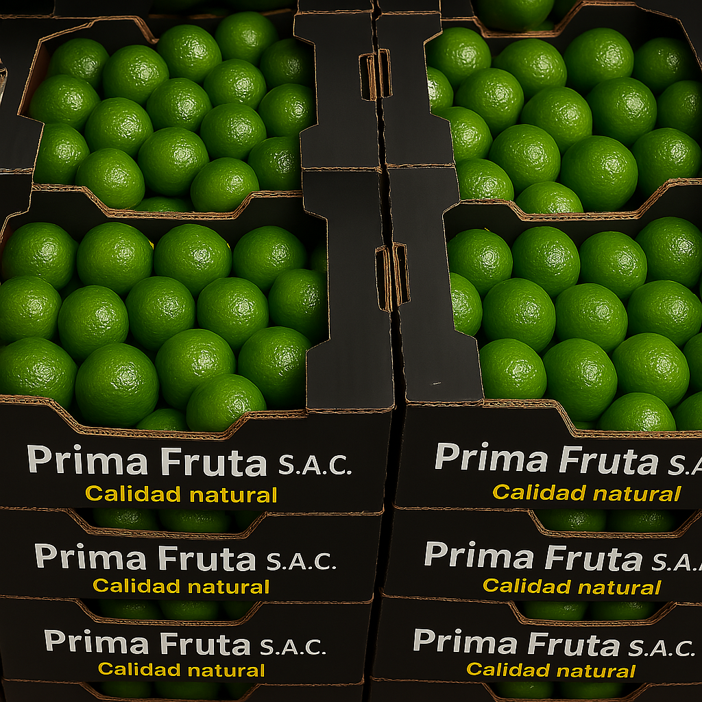 Limones en caja